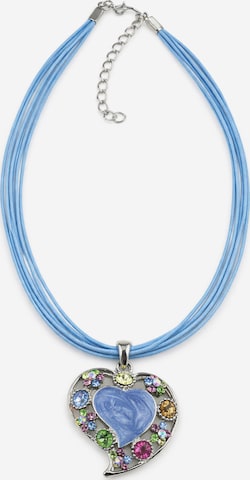 COLLEZIONE ALESSANDRO Necklace 'Barcelona' in Blue: front
