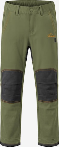 normani Regular Hose ' Didsbury ' in Grün: Vorderseite