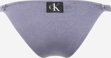 mėlyna Calvin Klein Swimwear Bikinio kelnaitės 'Authentic'