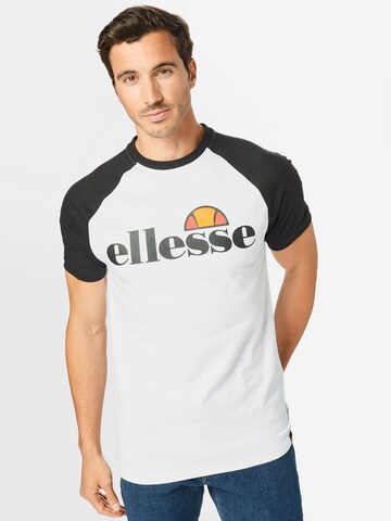 ELLESSE T-Shirt 'Corp' in Weiß: Vorderseite