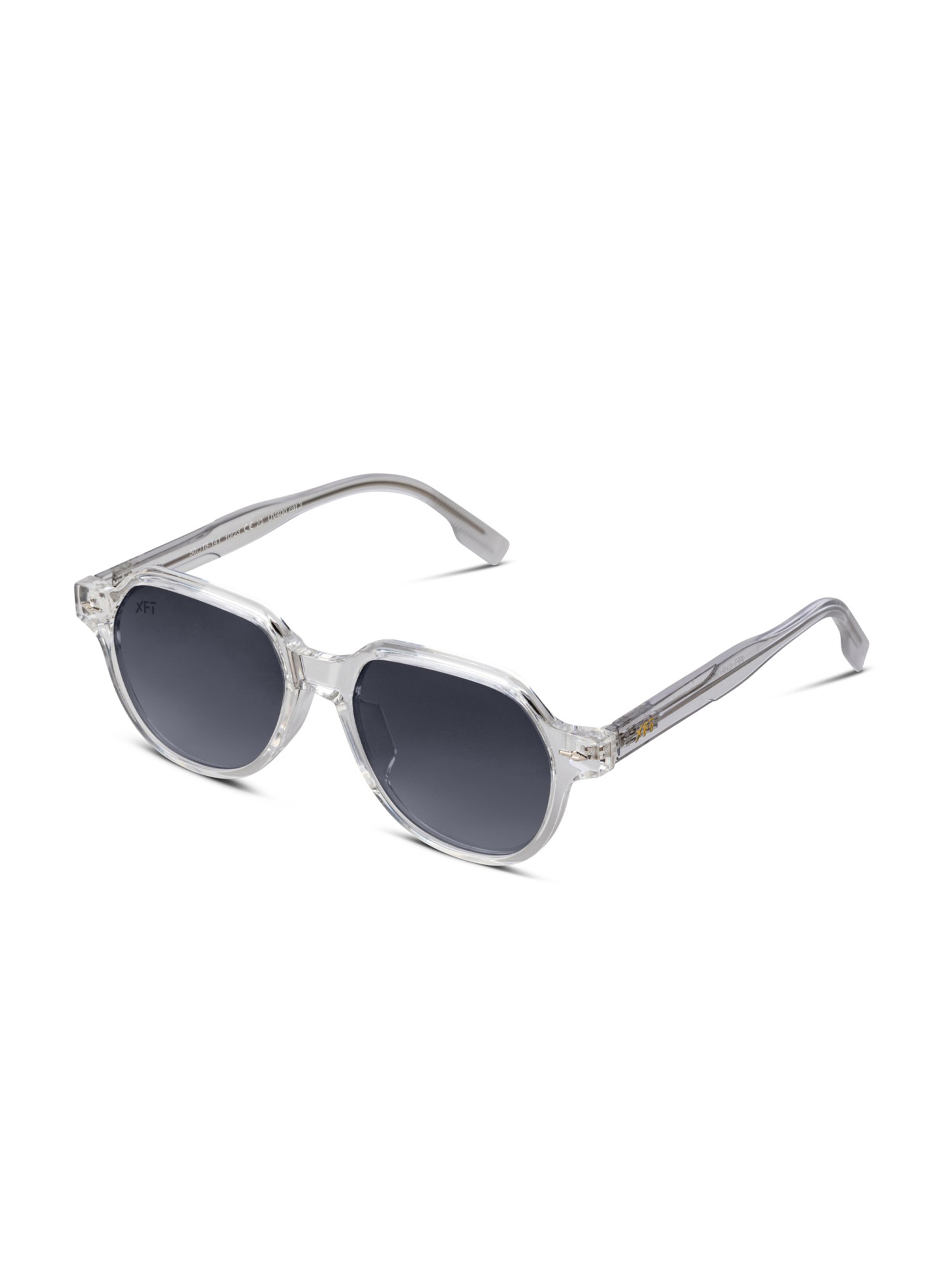 X Frame Therapy Sunglasses 'Chromashade Sun' in Black: front