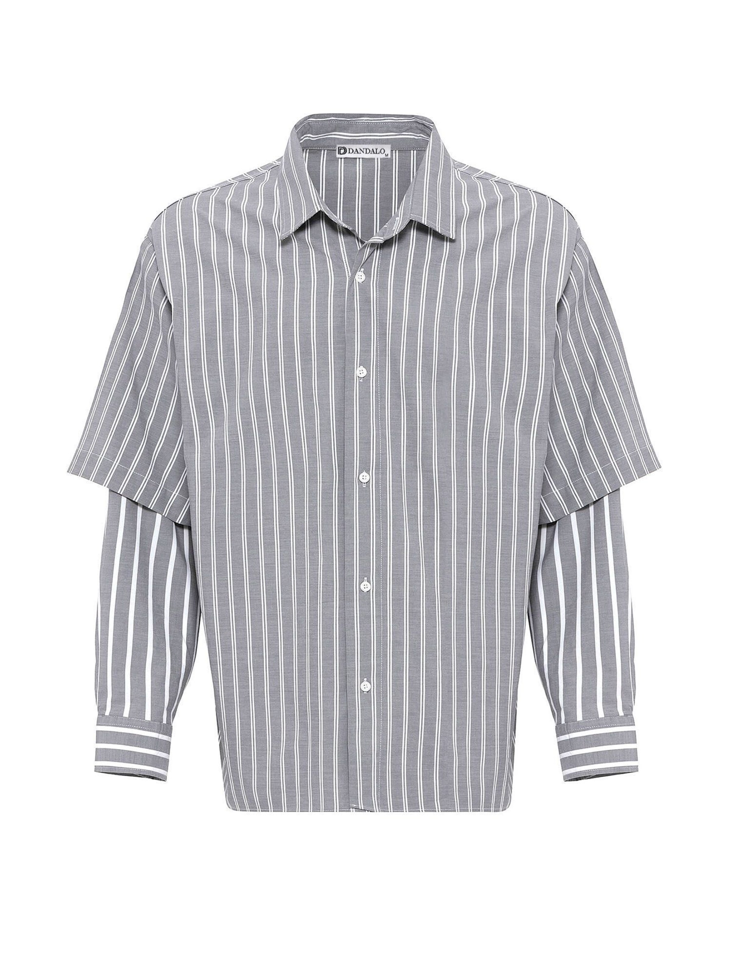 Dandalo Comfort Fit Πουκάμισο σε γκρι: μπροστά