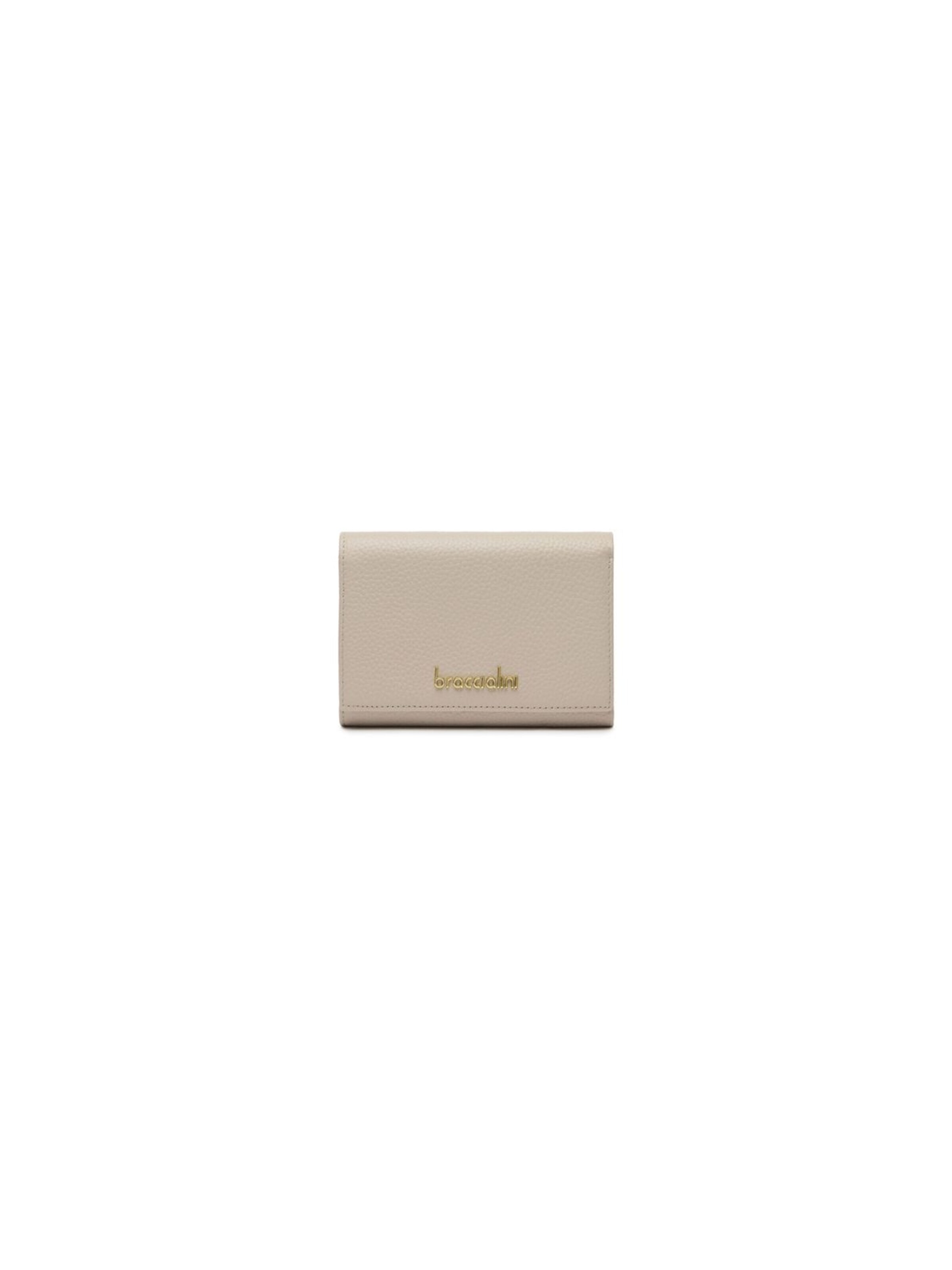 Braccialini - Cartera 'Basic' en gris: frente