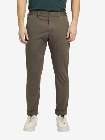 ESPRIT Slimfit Chino in Groen: voorkant