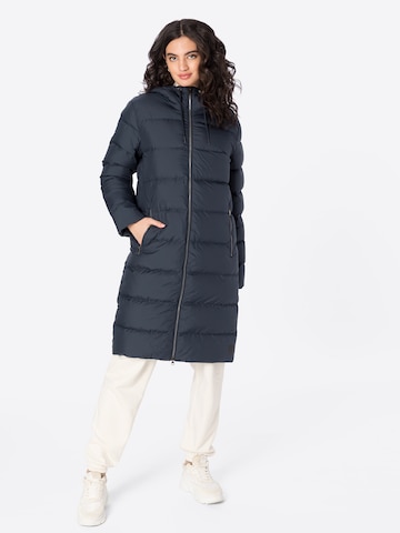 JACK WOLFSKIN Outdoormantel 'Frozen Palace' in Blauw: voorkant