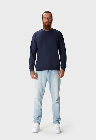 Oldskull Sweatshirt 'Plain Basic' in Blau