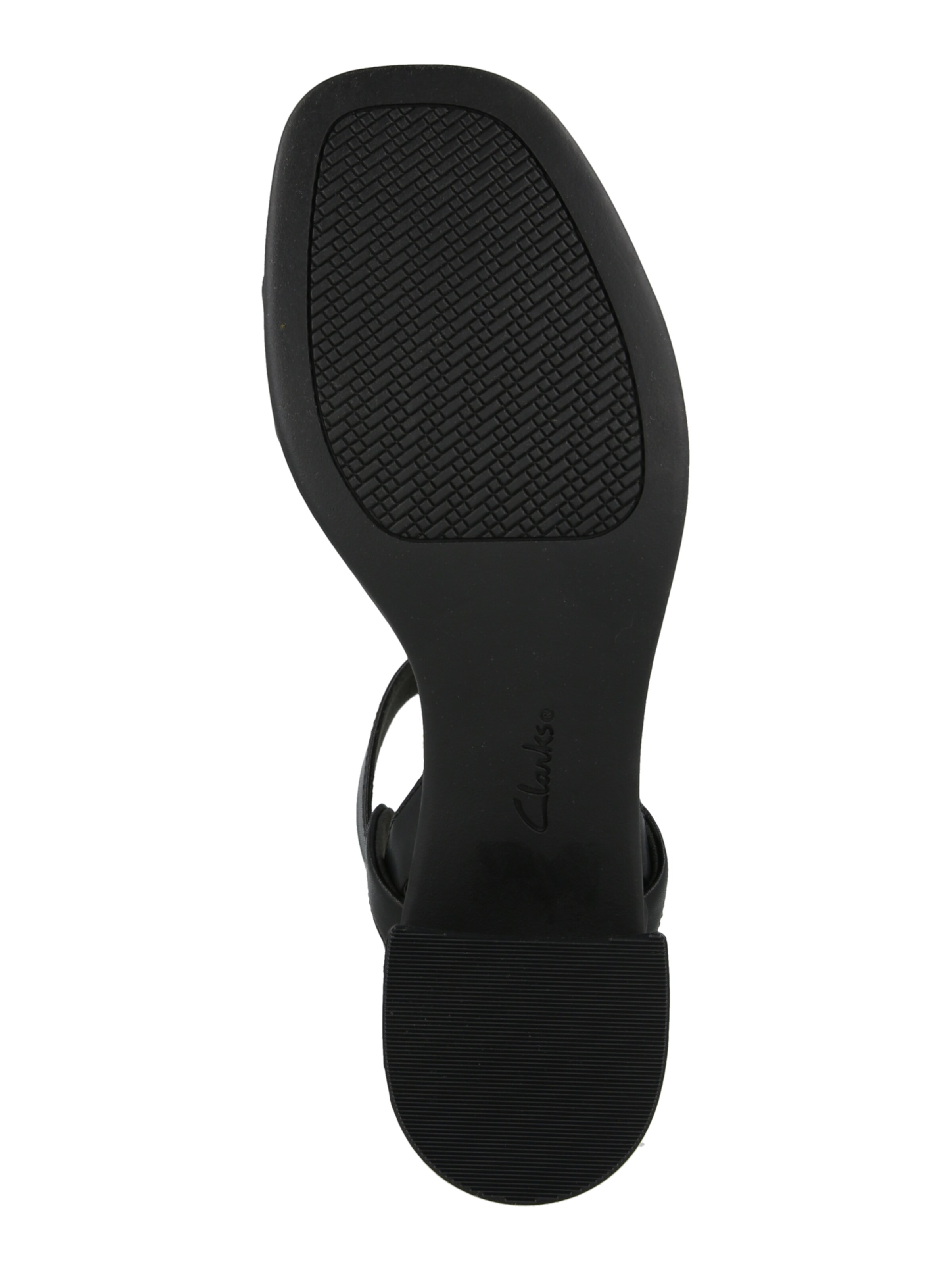 CLARKS Rihmik 'Jaylan Ray', värv must: alt vaates