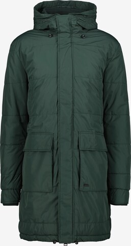 Alife and Kickin Winter Parka 'Blake' in Green: front