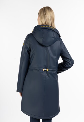 Manteau fonctionnel Schmuddelwedda en bleu