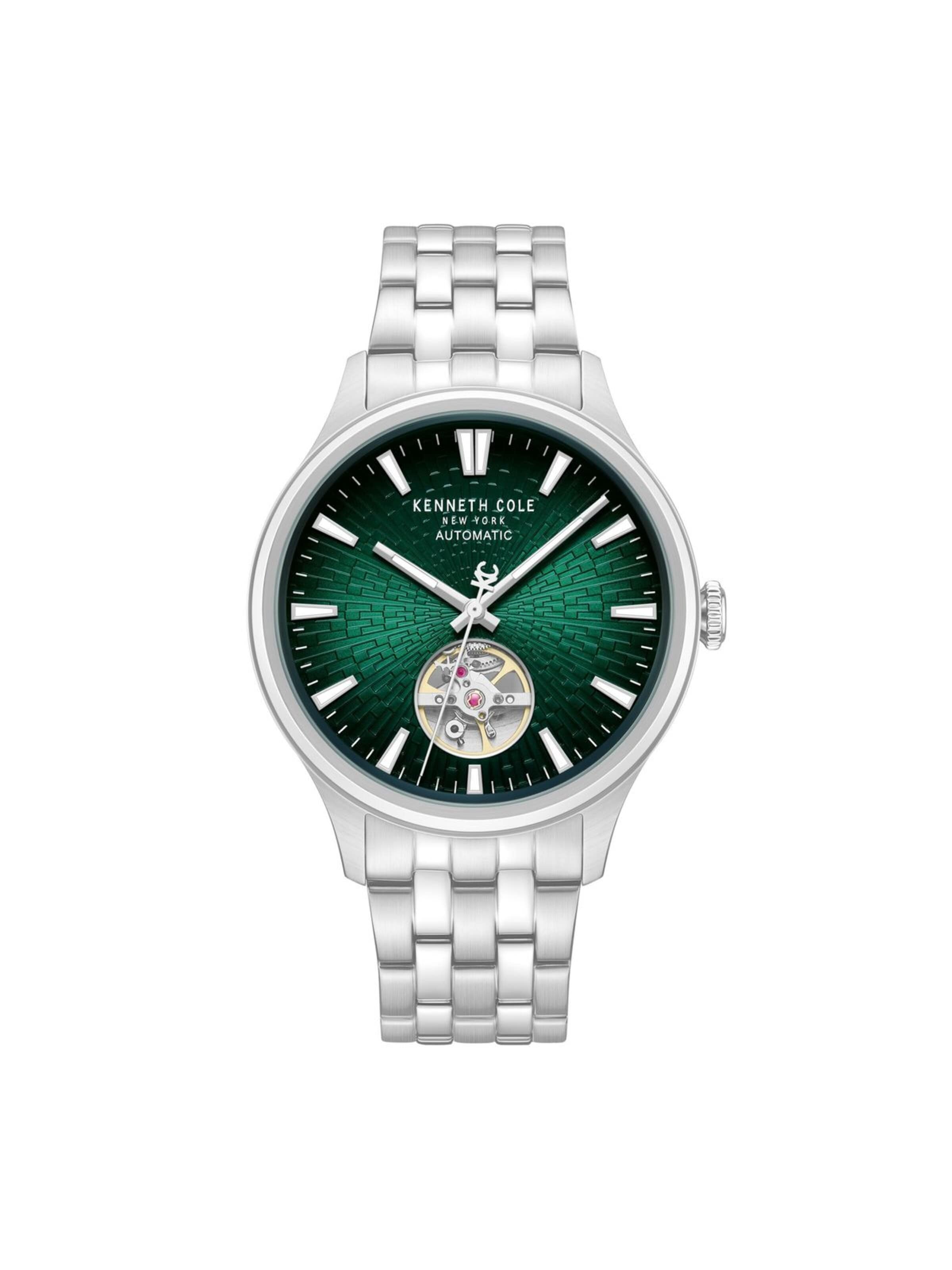 Montre à affichage analogique Kenneth Cole en vert : devant