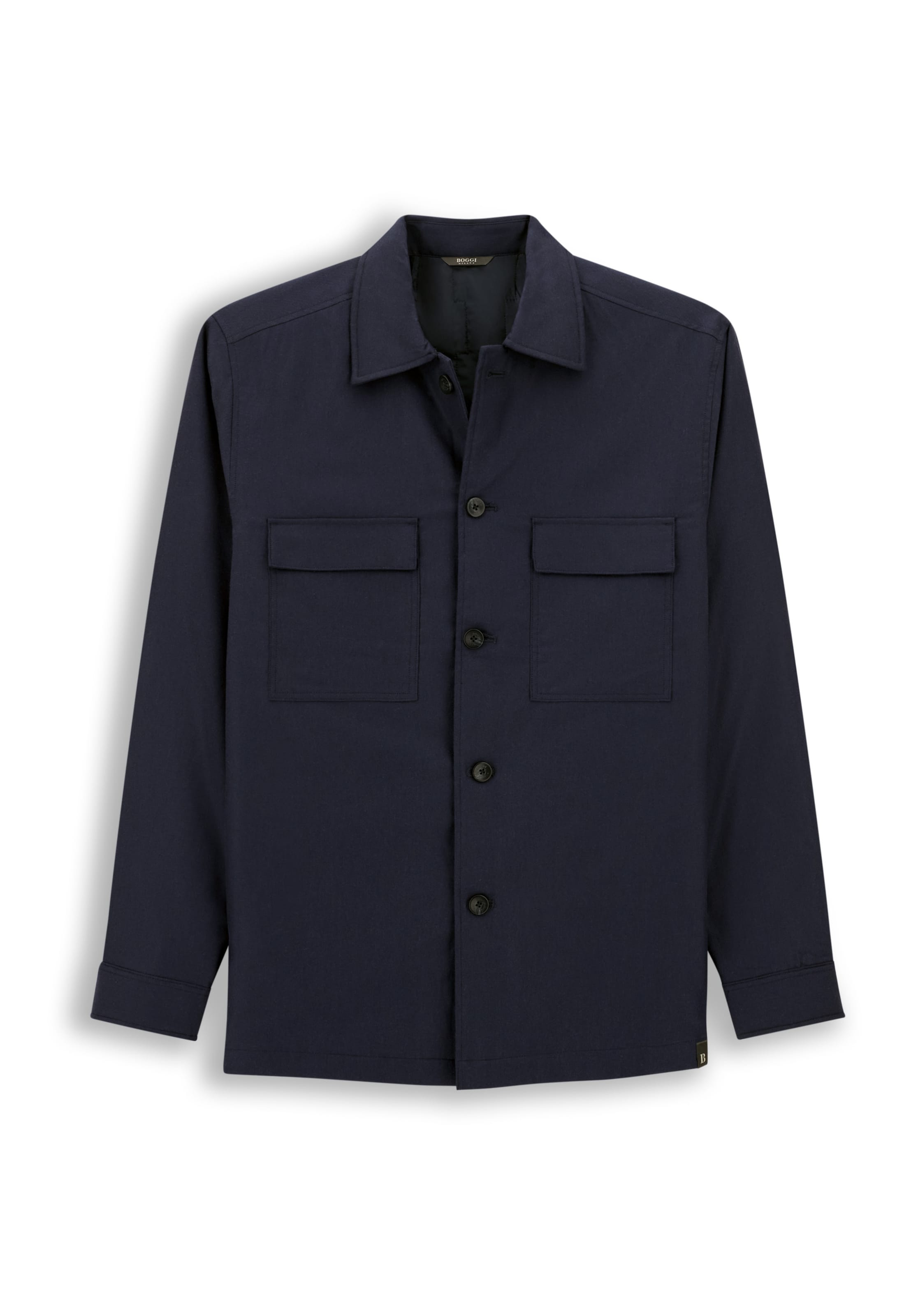 Boggi Milano - Camisa em azul: frente