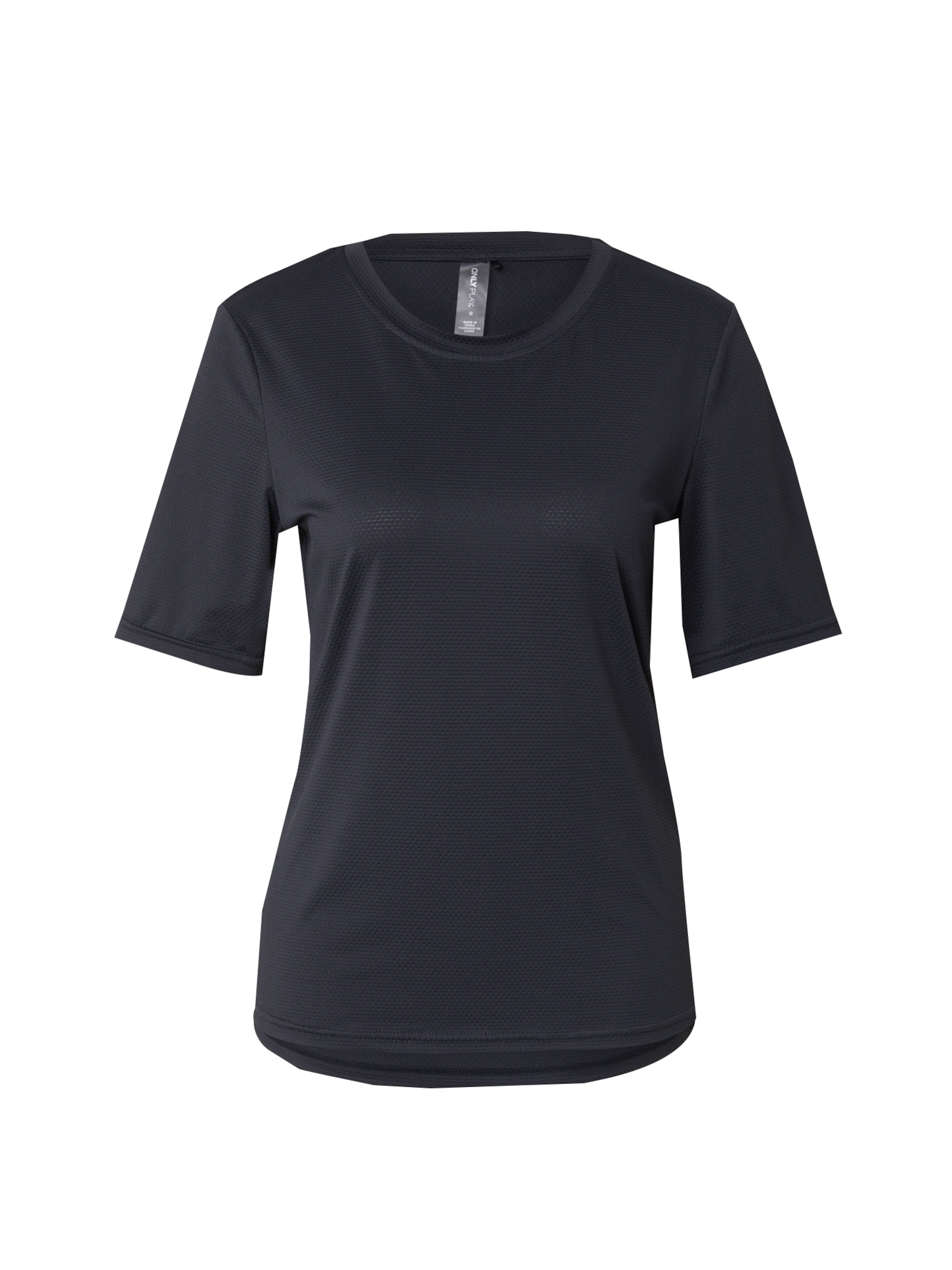 ONLY PLAY - Camisa funcionais 'ONPJINTO ON' em preto: frente