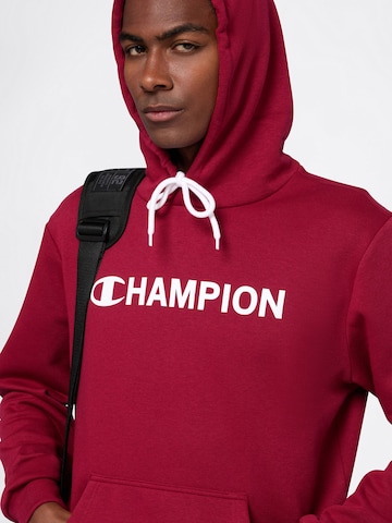 Champion Authentic Athletic Apparel Sweatshirt in Red