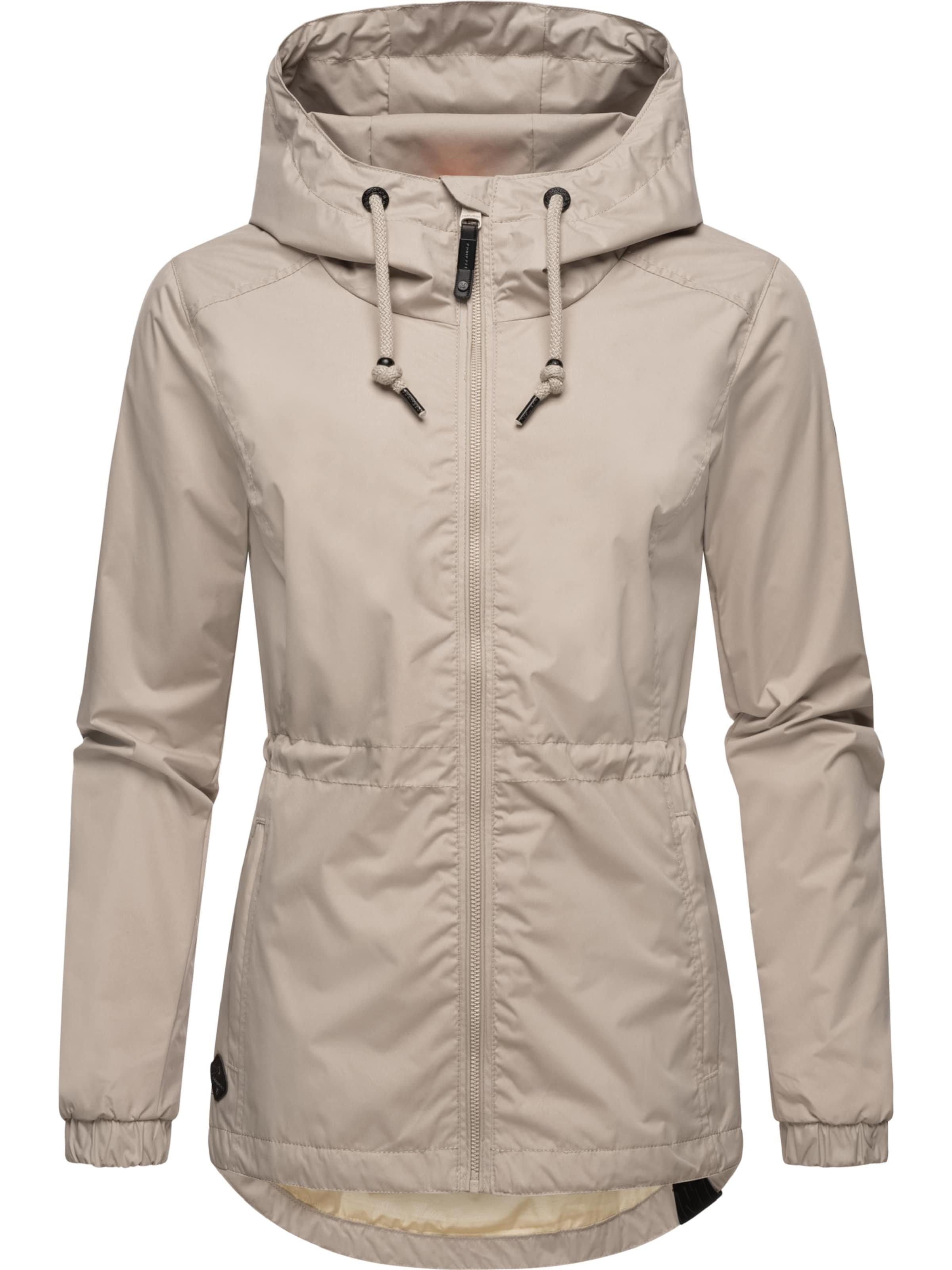 Ragwear Μπουφάν πεζοπορίας 'Danka' σε μπεζ: μπροστά