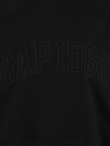 Gap PetiteSweater majica - crna boja