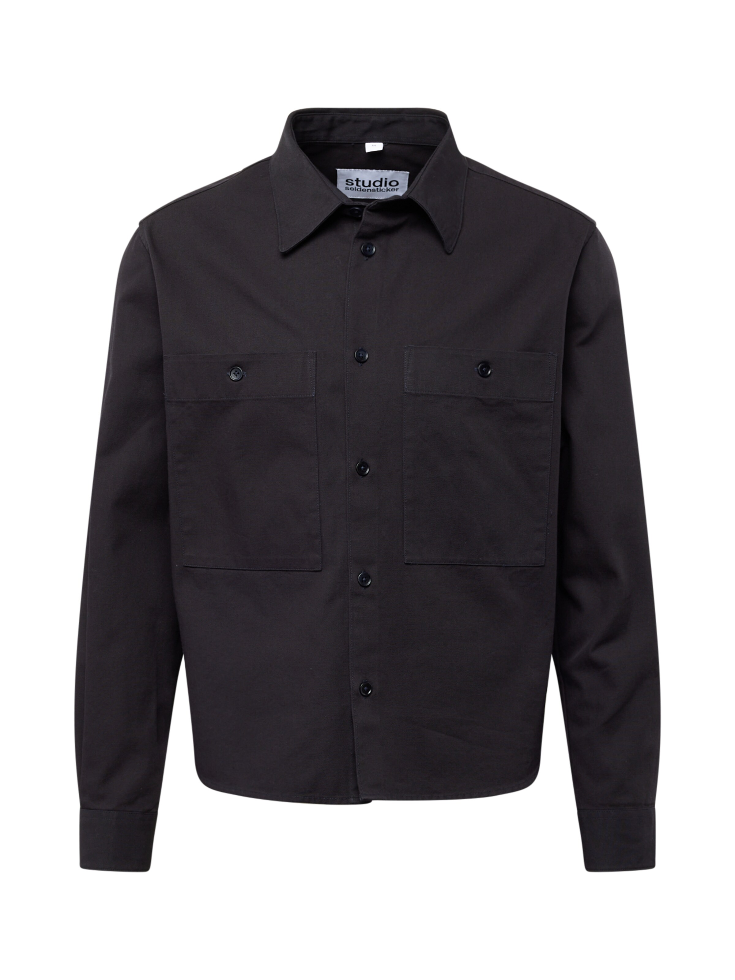 Studio Seidensticker Overhemd in de kleur Donkerblauw, Productweergave