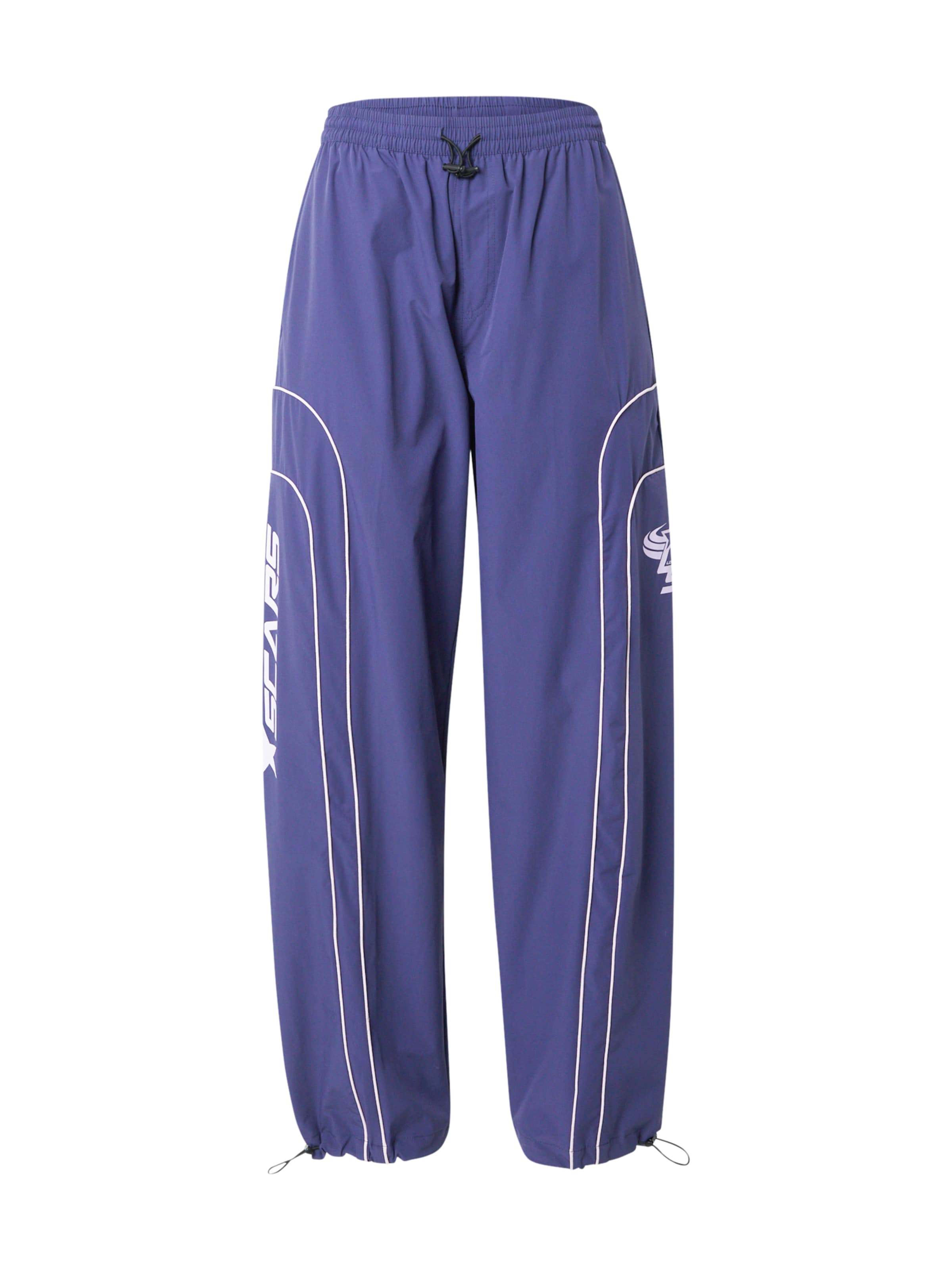 Love Scars - Loosefit Calças em roxo: frente