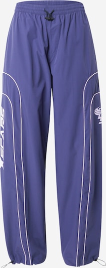 Kelnės iš Love Scars, spalva – violetinė-mėlyna / balta, Prekių apžvalga