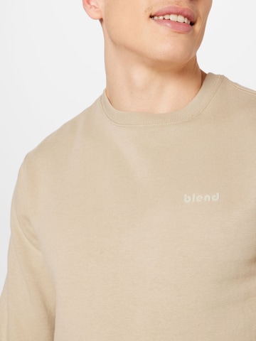 BLEND Sweatshirt 'Downton' i beige