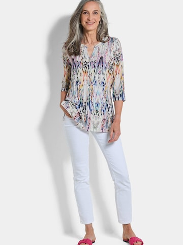 Tunique Goldner en mélange de couleurs