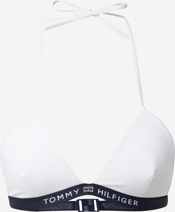 Triangle Hauts de bikini Tommy Hilfiger Underwear en blanc : devant