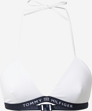 Hauts de bikini Tommy Hilfiger Underwear en blanc : devant