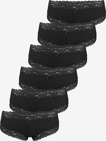 Fabio Farini Panty in Schwarz: Vorderseite