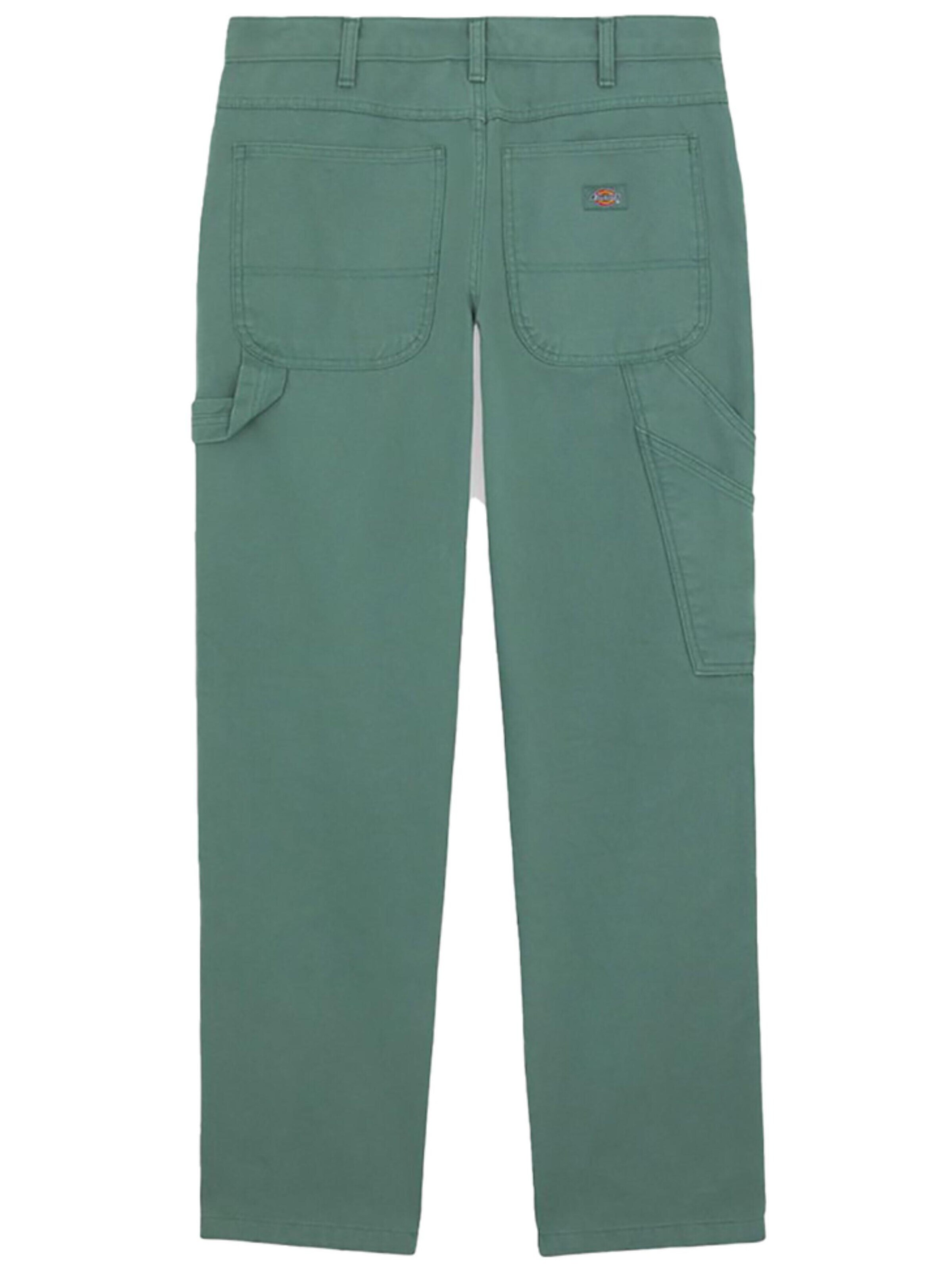 DICKIES Regular Hose 'Duck Canvas Carpenter'‌‌‌‌‌ in Grün