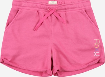 ROXY Pants 'Happiness Forever' in Pink: front