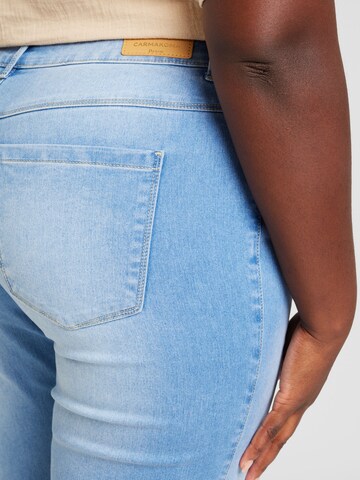 ONLY Carmakoma Regular Jeans 'AUGUSTA' in Blau