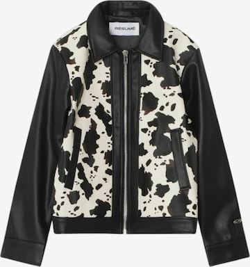 Résumé Välikausitakki ' FurgusRS ' värissä musta: etupuoli