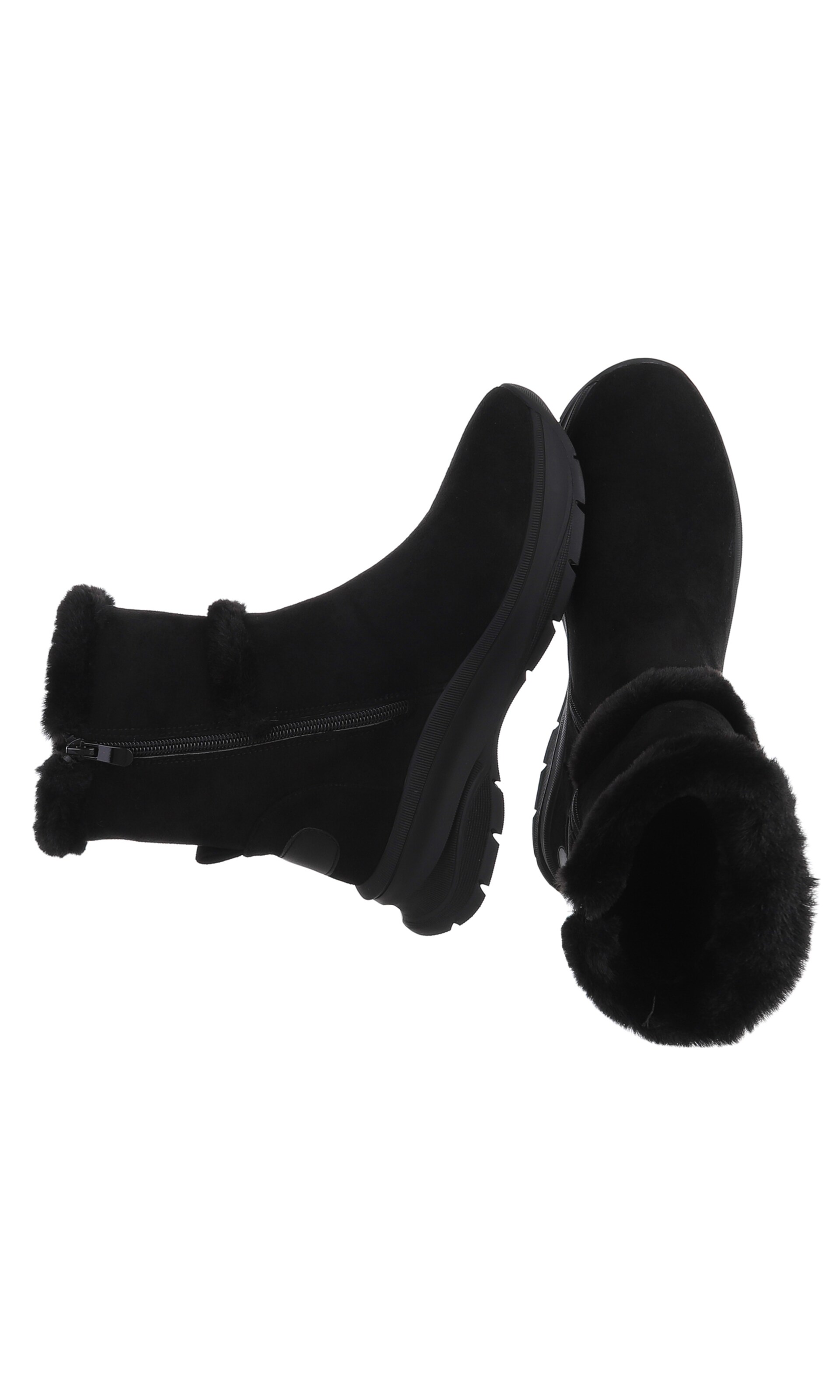 Ital-Design Stiefelette in Schwarz