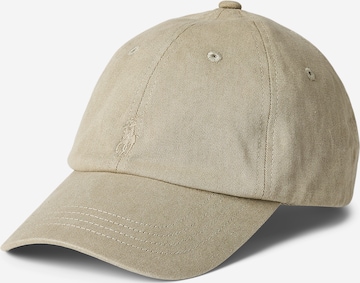 Casquette Polo Ralph Lauren en vert : devant