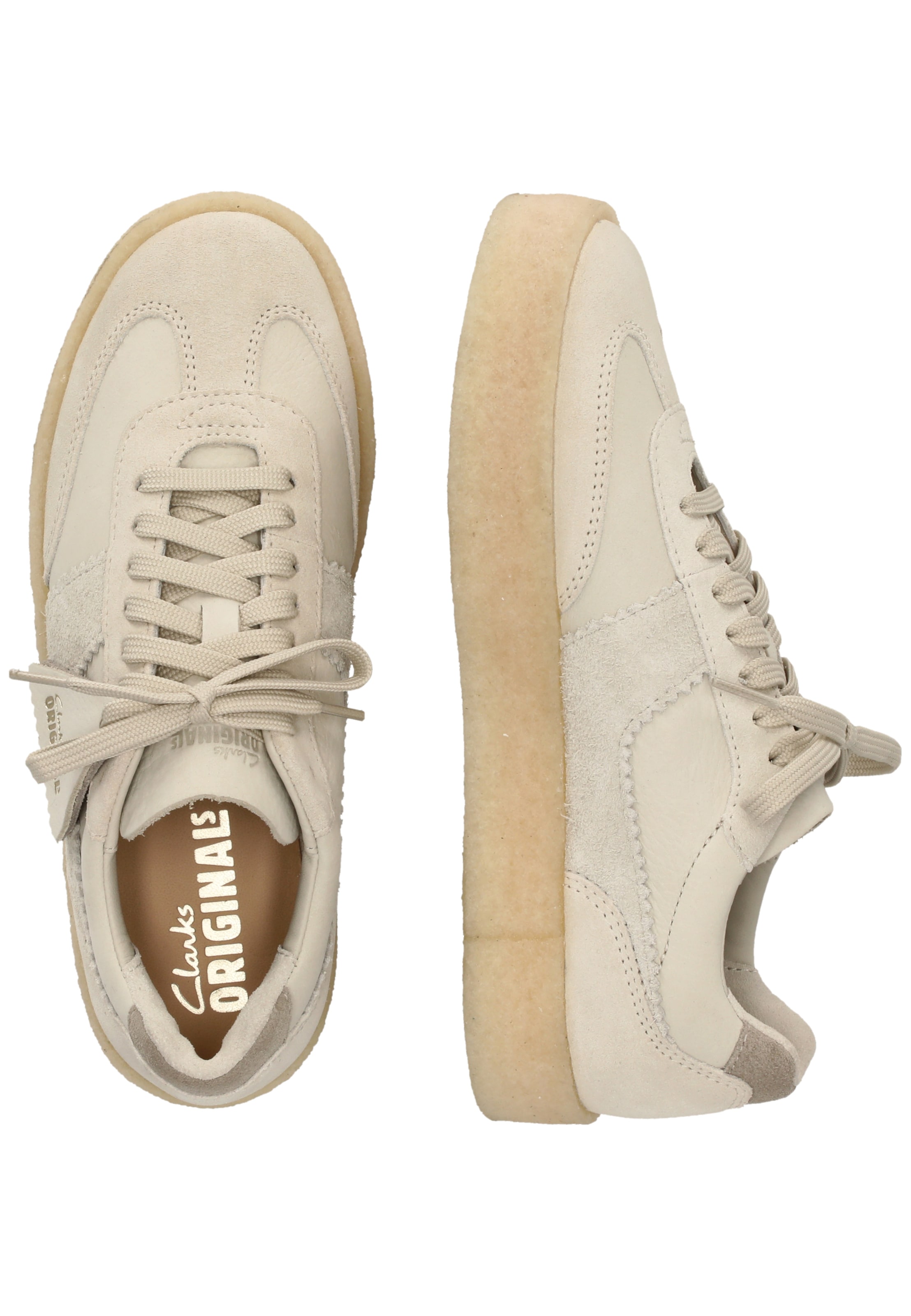 CLARKS Veterschoen 'Tor 80' in Beige