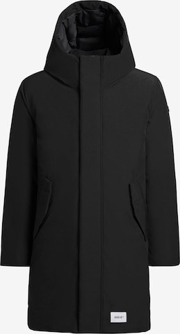 khujo Winter Coat 'Fogg' in Black: front