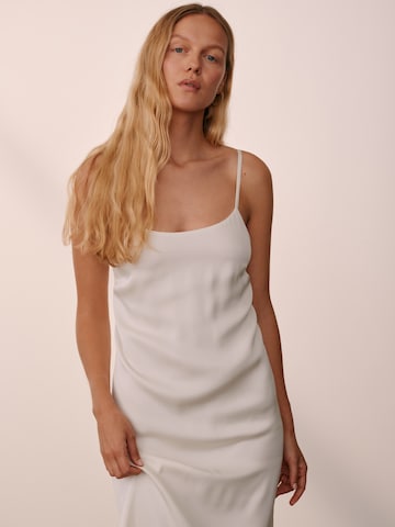 ABOUT YOU x Marie von Behrens Summer Dress 'Florence' in White