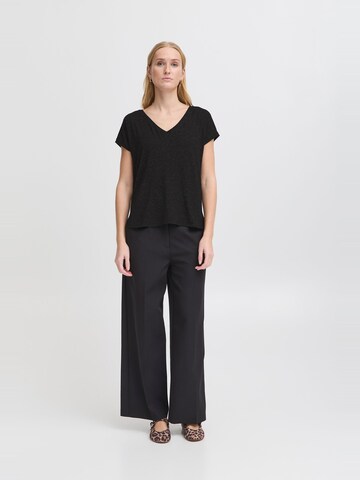 ICHI - Camiseta ' IHREBEL SS12 ' en negro