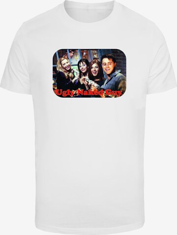 T-Shirt 'Friends - Ugly Naked Guy' ABSOLUTE CULT en blanc : devant