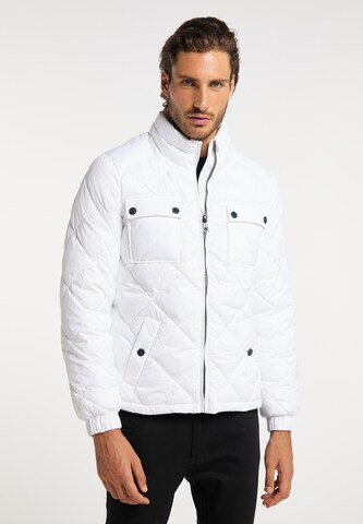 DreiMaster Maritim - Chaqueta de entretiempo en blanco: frente