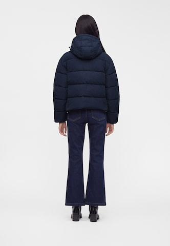 Calvin Klein Jeans Regularen Zimska jakna | modra barva