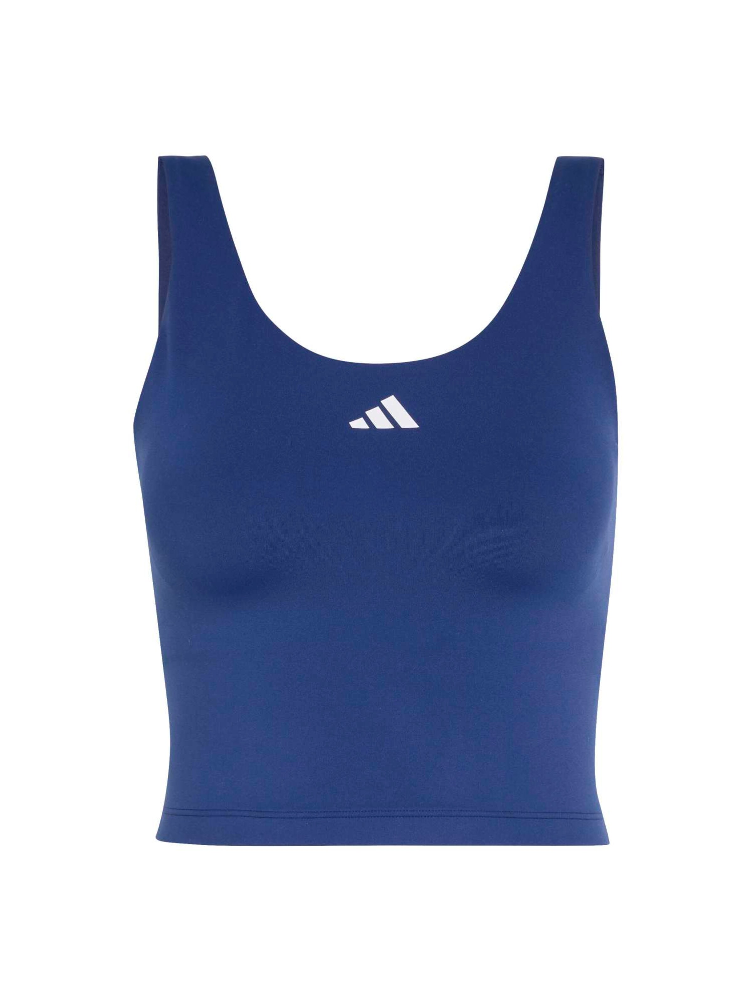 ADIDAS PERFORMANCE Αθλητικό τοπ 'Studio All Me' σε μπλε: μπροστά