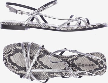 Kennel & Schmenger Sandals & High-Heeled Sandals in 39,5 in Silver: front