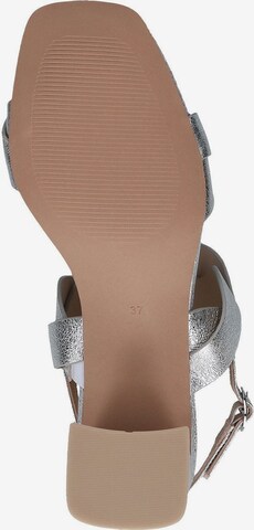 CAPRICE Strap Sandals in Silver