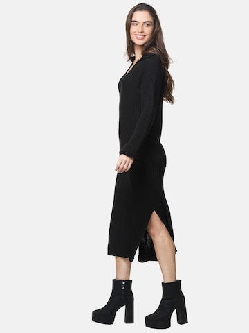 Abito in maglia di Elara in nero