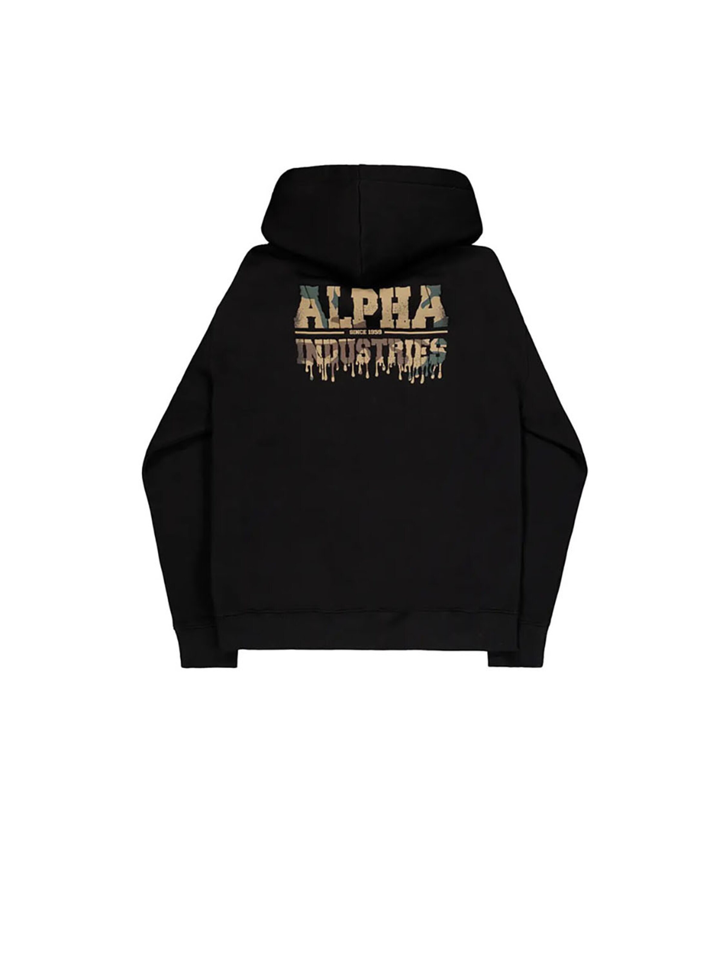 ALPHA INDUSTRIES Mikina – černá