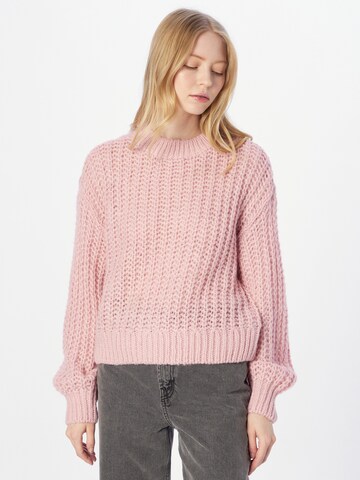 MSCH COPENHAGEN Sweater 'Inari Heidi' in Pink: front