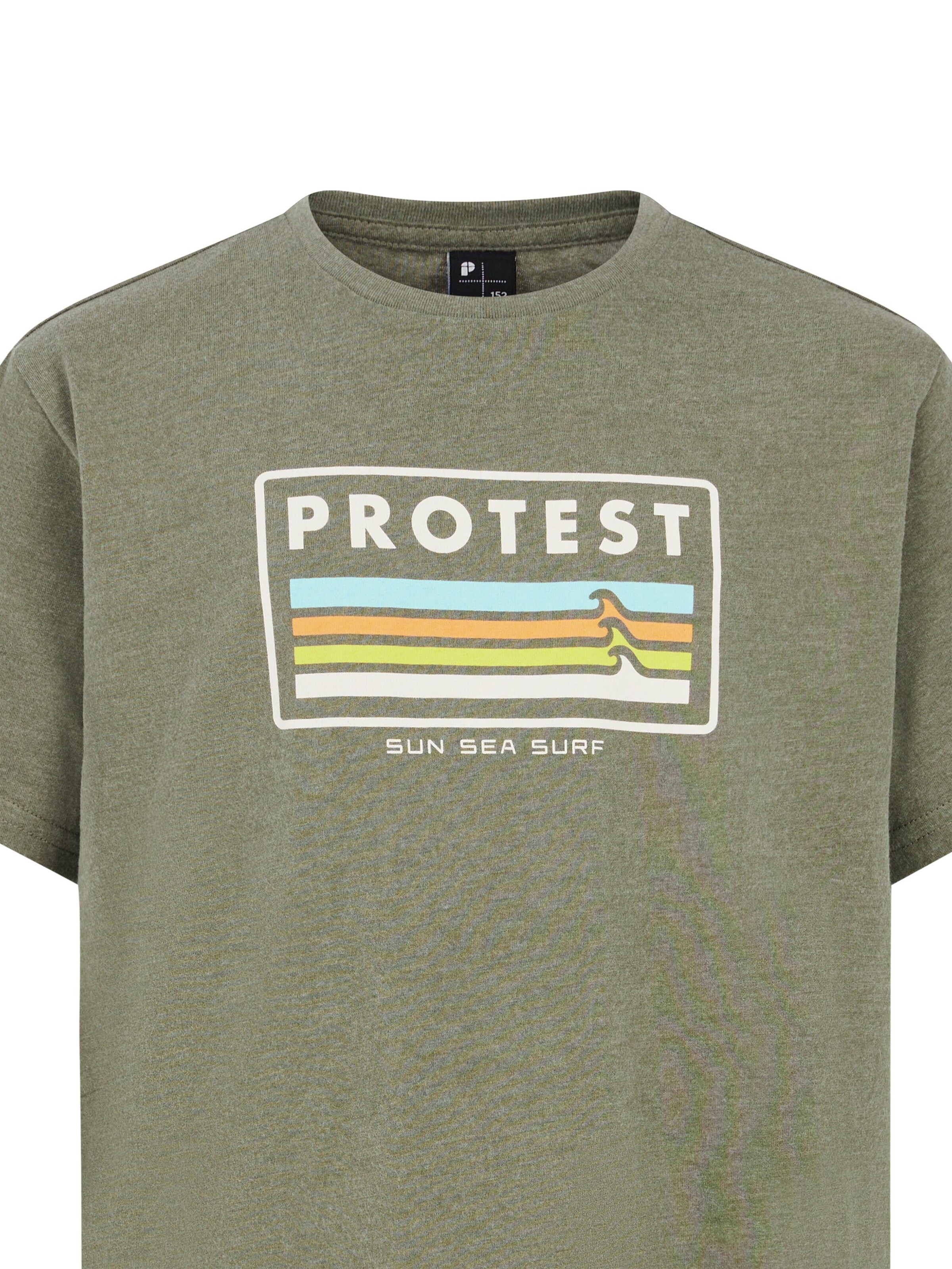 PROTEST Shirt 'PRTMarius JR' in Green