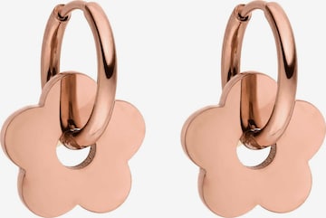 PURELEI - Pendientes 'Flower' en oro: frente