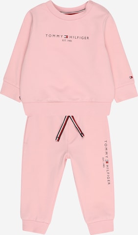 TOMMY HILFIGER Sweatsuit in Pink: front