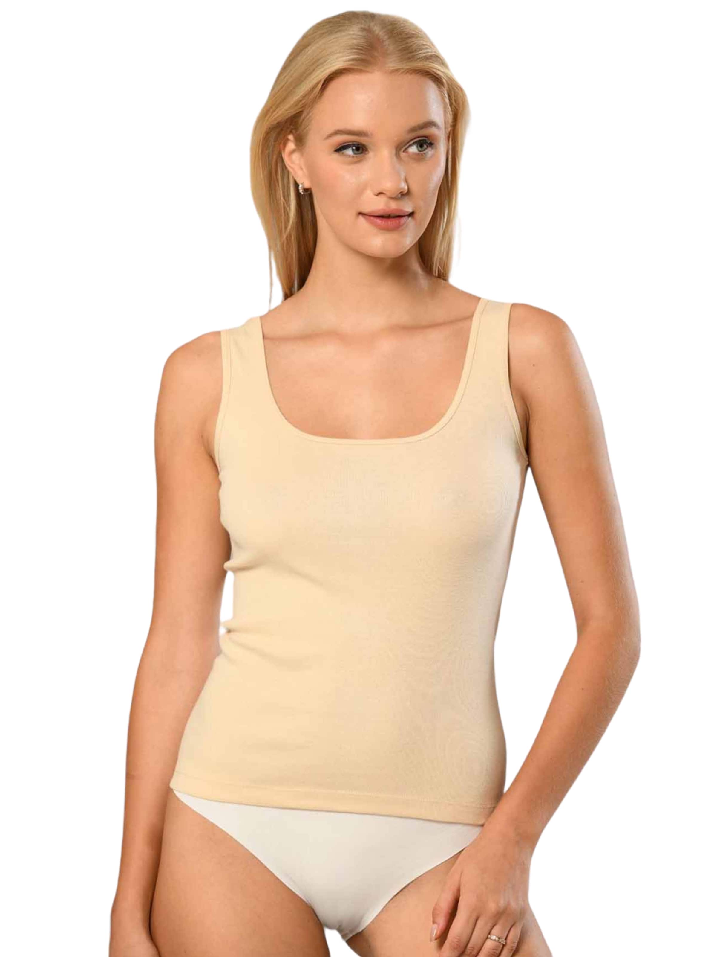 Erdem Undershirt 'Erkek Atlet' in Yellow: front